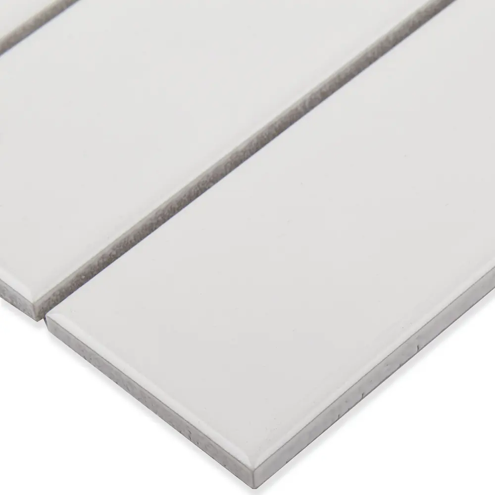 Мозаика керамическая Smart Mosaic Homework White Matt 29.9x29.9 см цвет белый STLM-2171490 - Вид №3