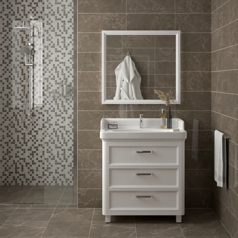 Мозаика настенная Kerama Marazzi Феррара-фоджа 20x50 см глянцевая цвет коричневый/серый 84407401 STLM-2151120 - Вид №6