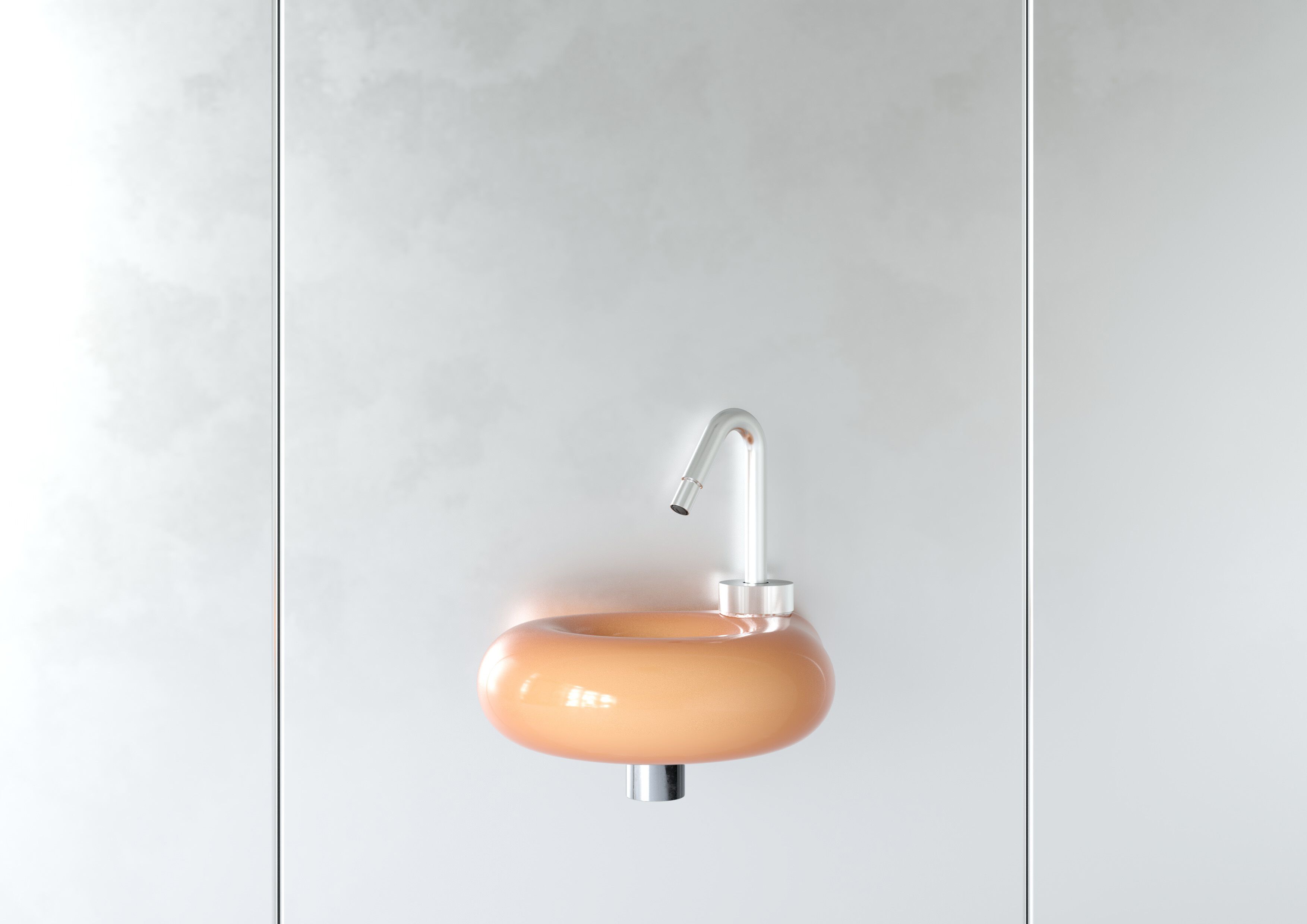 Керамическая столешница или подвесная раковина Trone Orbe ARCH-00133719 - Вид №2