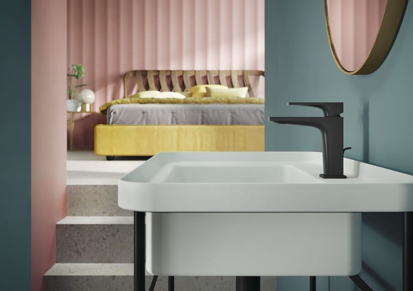 Однорычажный смеситель для раковины с раковиной Nobili Seven ARCH-00103514 - Вид №2