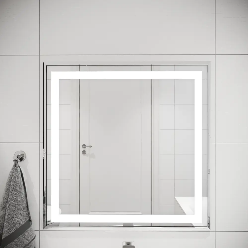 Зеркало Santreyd Pronto Lux с LED-подсветкой 60×60 см 89180043 Пронто STLM-0079569