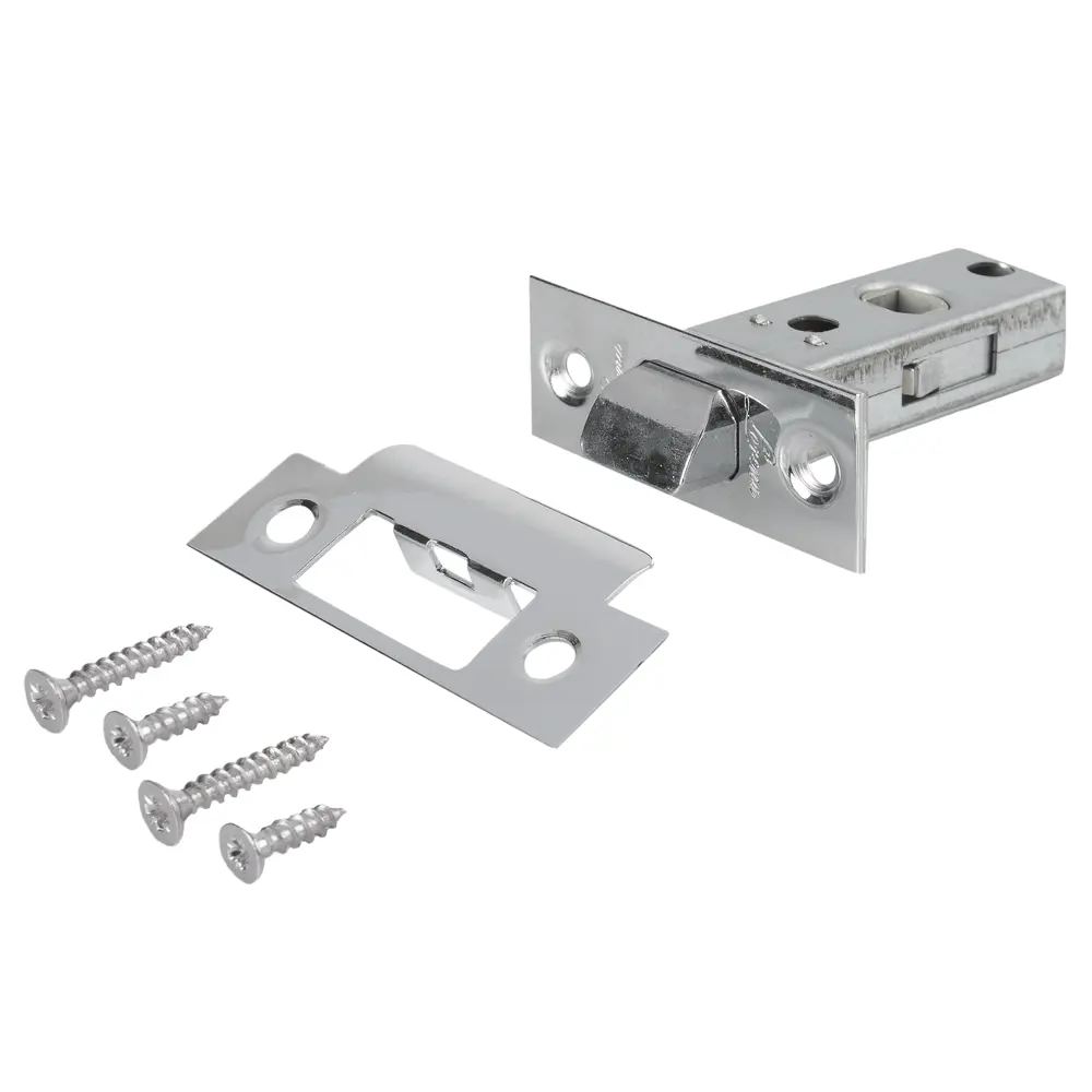 Защелка без фиксации Cordi С45/L45, 11 мм, ЦАМ, цвет матовый хром 15462347 STLM-2039296 