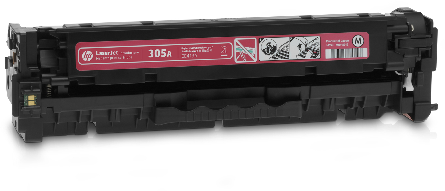 CE413A 305a magenta laserjet toner cartridge HP Santreyd  - Вид №1