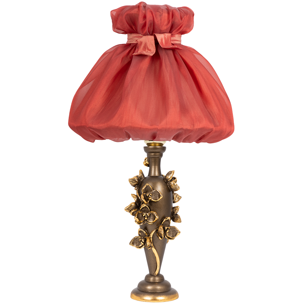 90277154 Настольная лампа СБ-186/Б/Мадлен роза Орхидея Лира цвет красный STLM-0163404 BOGACHO