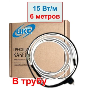 91997291 Греющий кабель в питьевую трубу Stich 6 м 90 Вт STLM-1328063