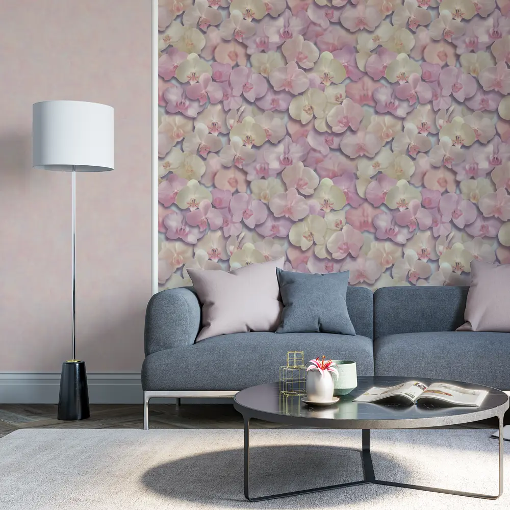 Обои флизелиновые Palitra Home Orchid розовые 1.06 м HC71421-25 STLM-2206014 - Вид №2