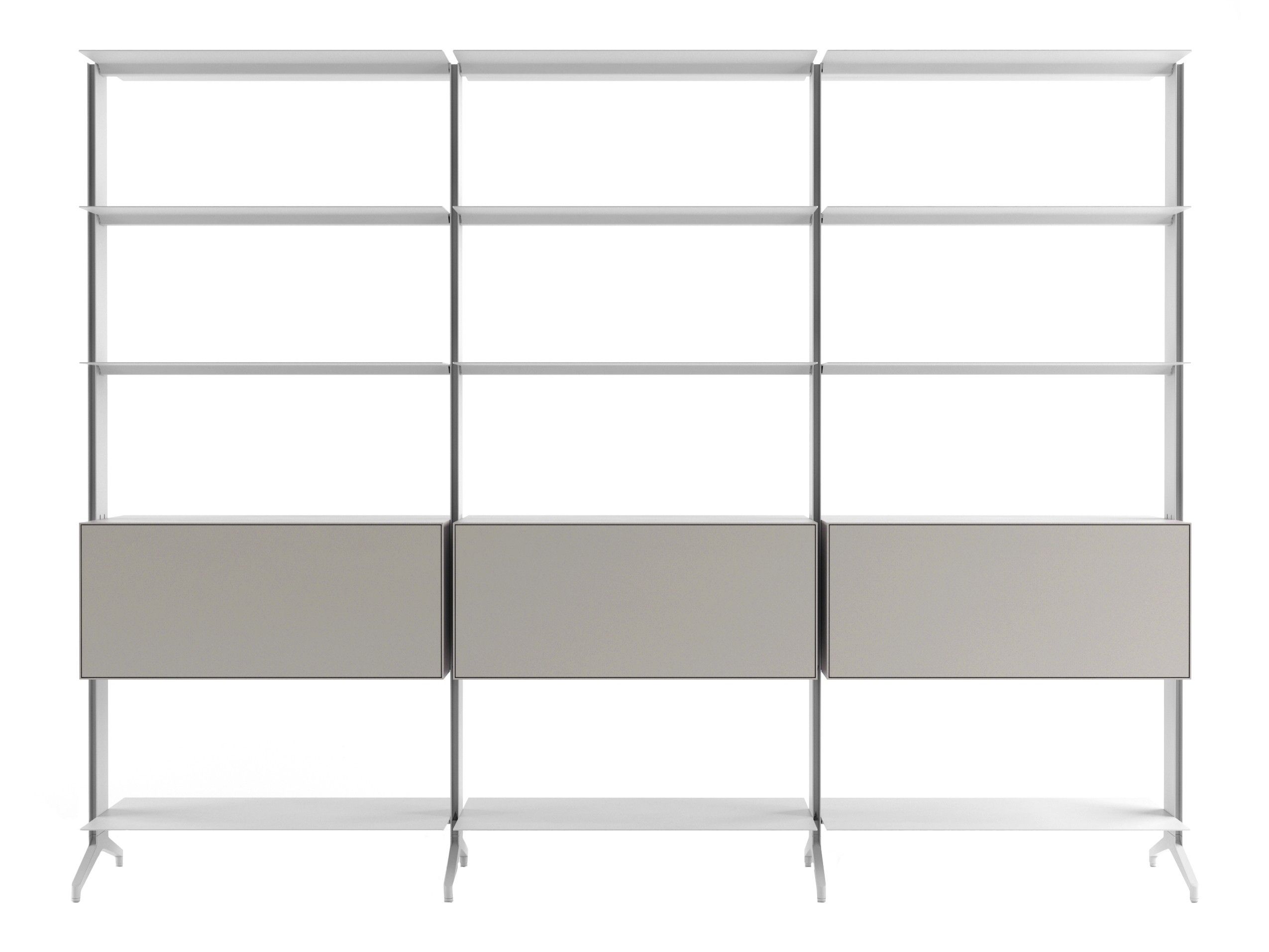 Алюминиевый модульный книжный шкаф Alias Aline ARCH-00111535