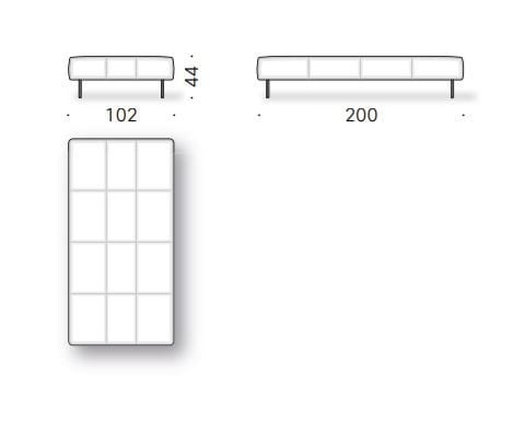Мягкая ткань Dormeuse DE PADOVA Erei ARCH-00040139 - Вид №4