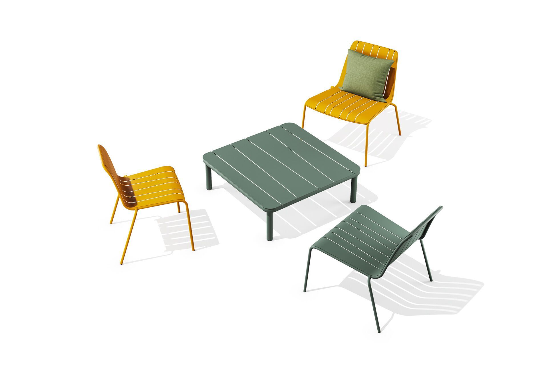 Стальной стул с порошковым покрытием BABEL D Bangi ARCH-00089156