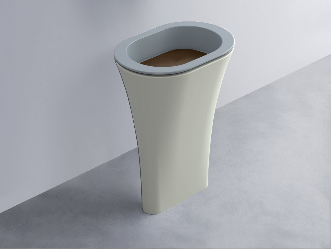 AMLA65-BR+AMPILO-CA+AMCOLO-PM Раковина Amedeo Ovale отдельностоящая cielo Enjoy + Amedeo Ceramica Cielo