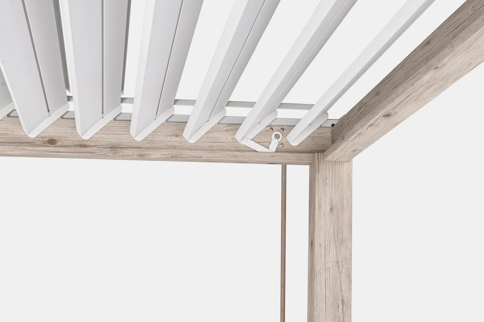 Самонесущая пергола из алюминия с поворотными пластинами BIZZOTTO OCEAN ARCH-00042235 - Вид №49