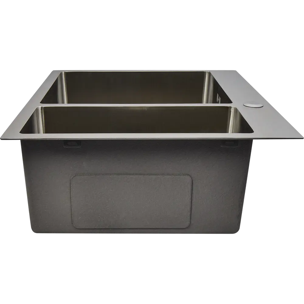 Мойка для кухни врезная Delinia 60x48 см глубина чаши 20 см нержавеющая сталь цвет сатин Мойка врезная STLM-2053543 - Вид №3