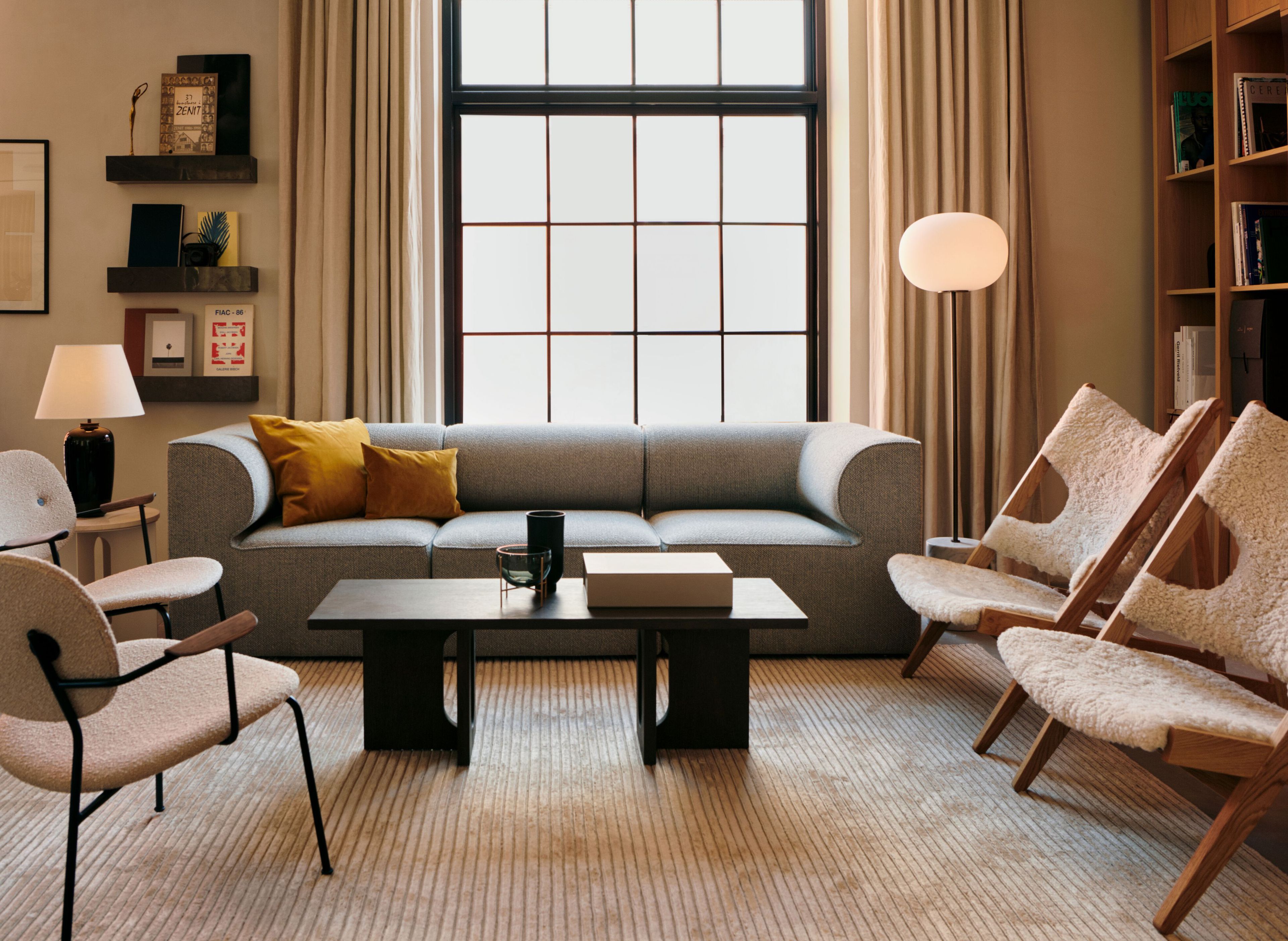 Торшер из стекла и мрамора Audo Copenhagen JWDA ARCH-00013130 - Вид №4