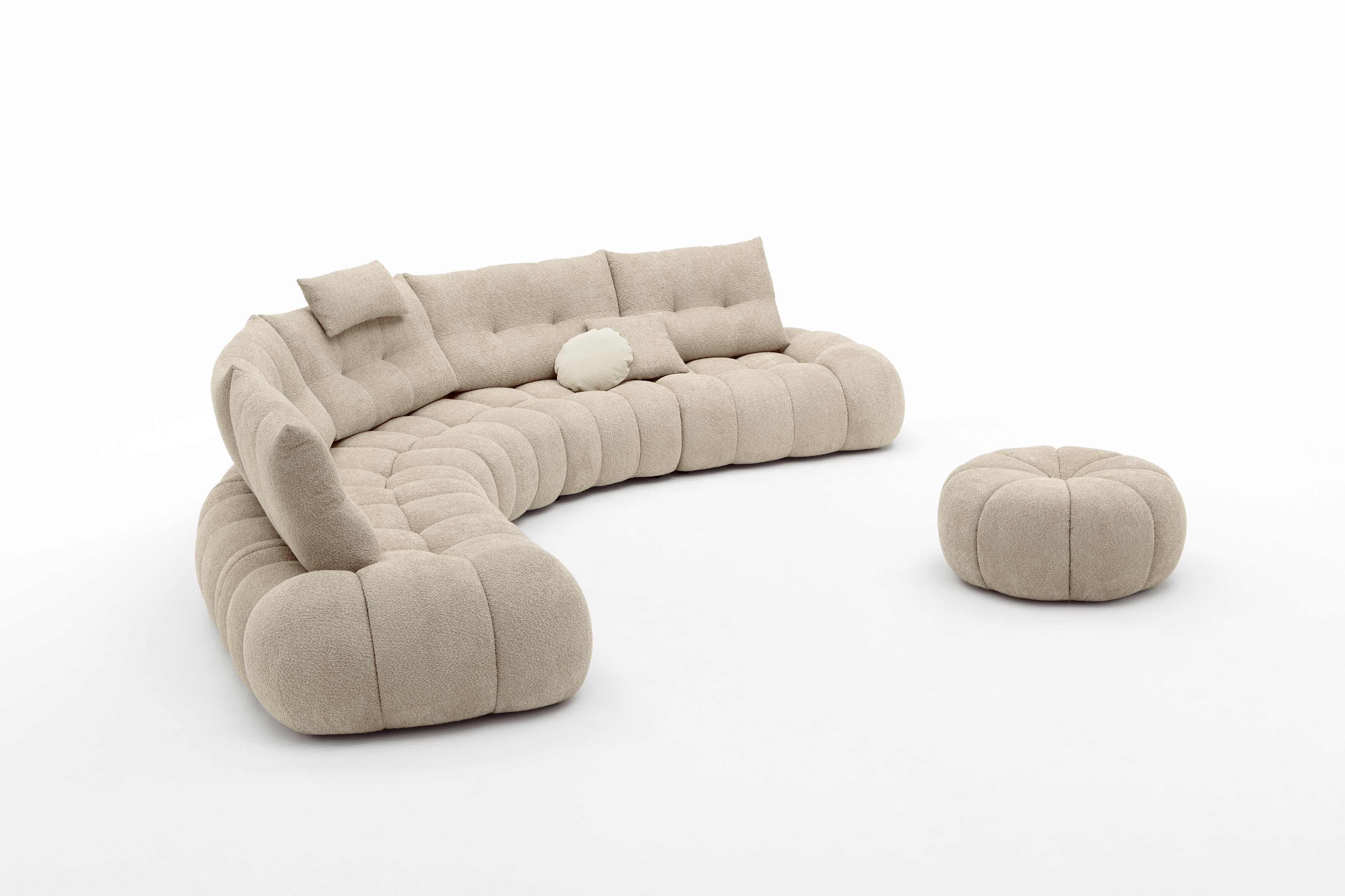Модульный тканевый диван AERRE ITALIA T-MOON ARCH-00111633 - Вид №3