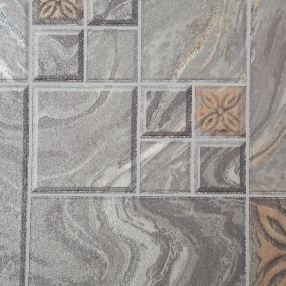 Обои виниловые Palitra Home Marmill серые 0.53 м HC11047-44 Marmilla STLM-2116458 - Вид №2