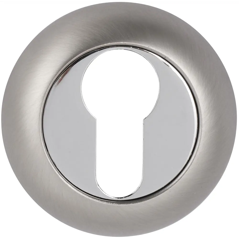 Декоративная накладка EDSON для замка ⌀50.2 мм никель 84376127 STLM-0048824