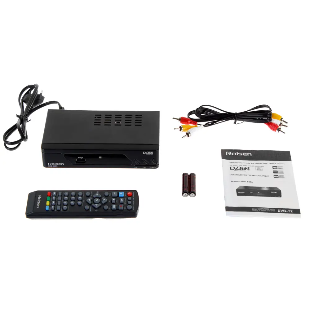 Ресивер Rolsen RDB-508А, DVB-T2 15114297 STLM-2046520 Santreyd  - Вид №4