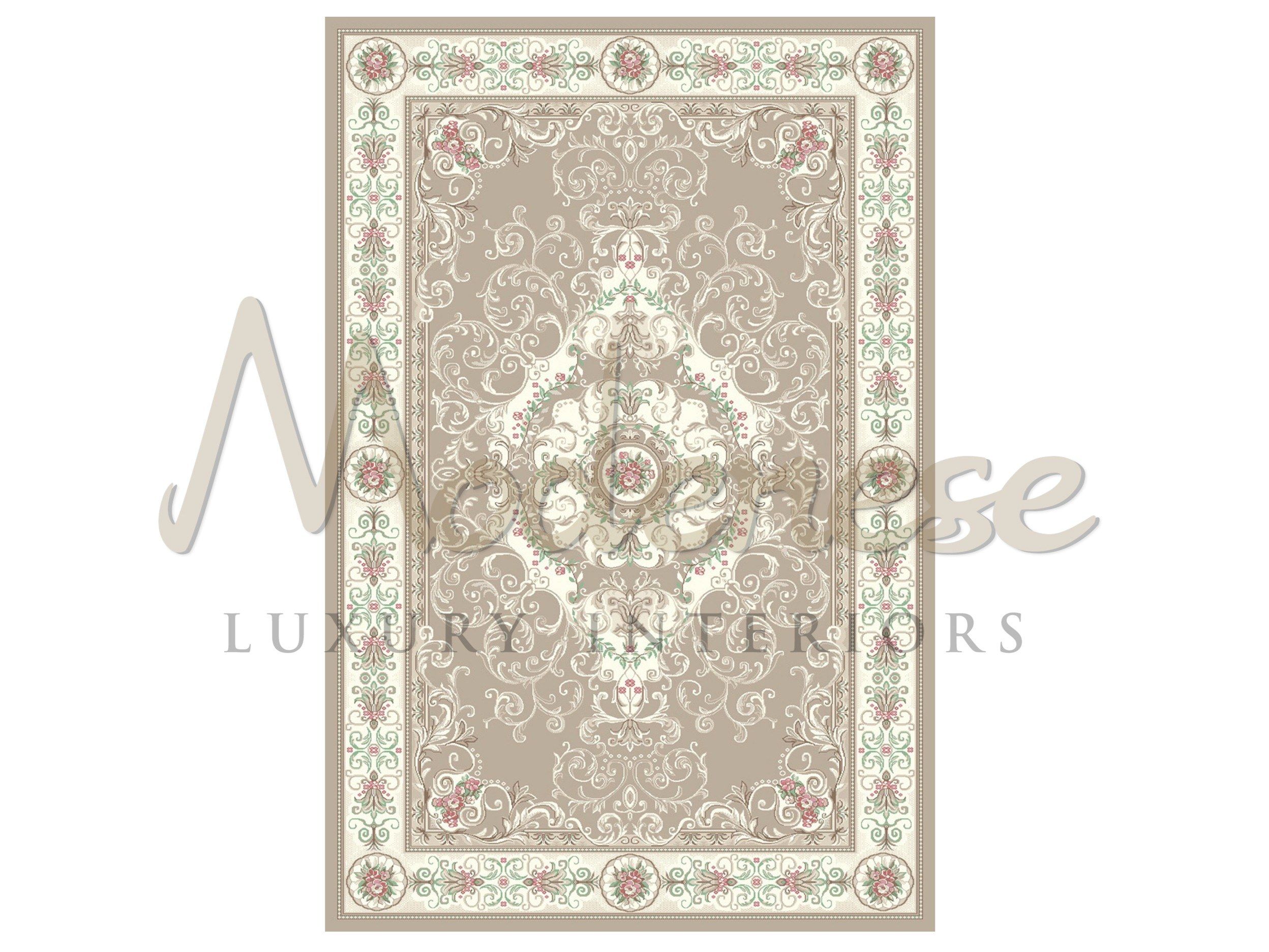 Шелковый прямоугольный ковер Modenese Luxury Interiors ковры и ковры ARCH-00000731 - Вид №3