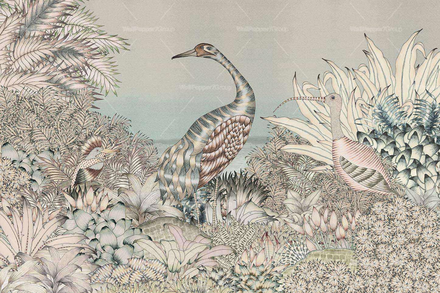 Обои для всех возрастов, ПВХ бесплатно, ЭКО, моющиеся WallPepper NAIVE ARCH-00129555 - Вид №2