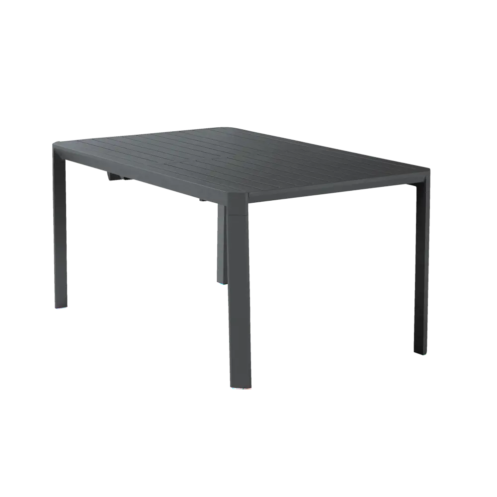 Стол раздвижной Naterial Idaho 97x149x76 см алюминий цвет темно-серый STLM-2079610 - Вид №6