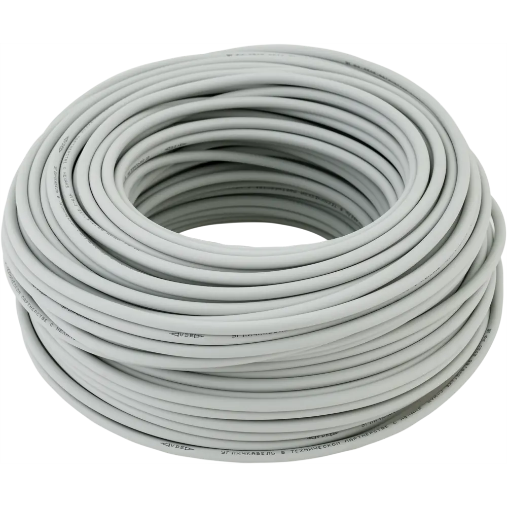 Кабель Угличкабель NYM 3x1.5 100 м ГОСТ цвет черный STLM-2143123 - Вид №1