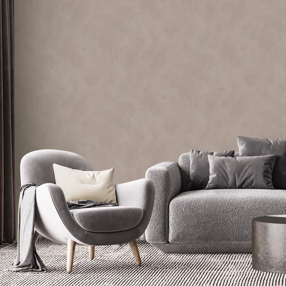 Обои флизелиновые Victoria Stenova Glamour коричневые 1.06 м VS285438 STLM-2152400 - Вид №4