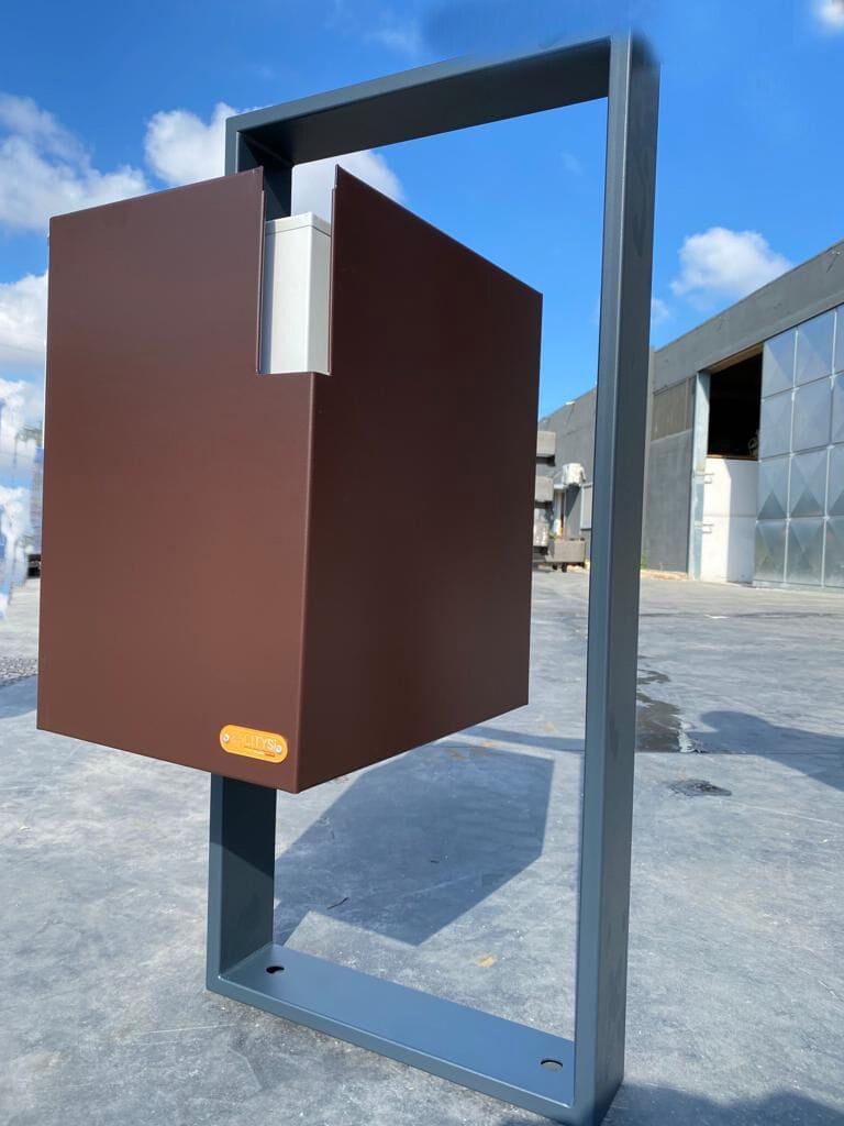 Наружная стальная стойка для мусора CITYSì Майк ARCH-00036208 - Вид №4