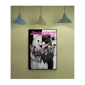 Постер Danganronpa 50x70 см в подарочном тубусе без рамы