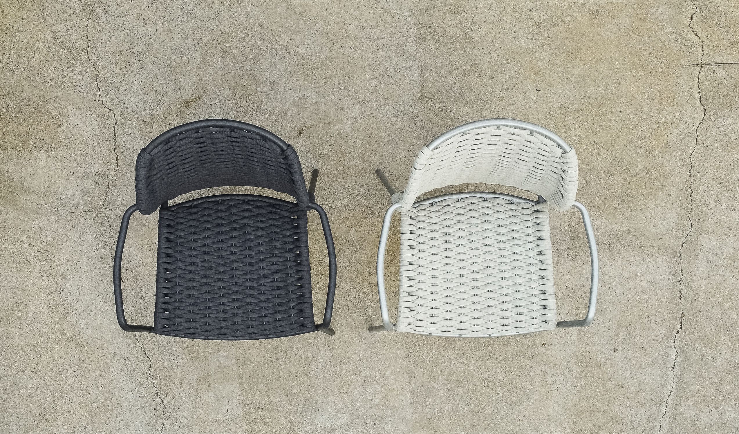 Штабелируемый садовый стул с подлокотниками DRIGANI Slick ARCH-00011092 - Вид №2