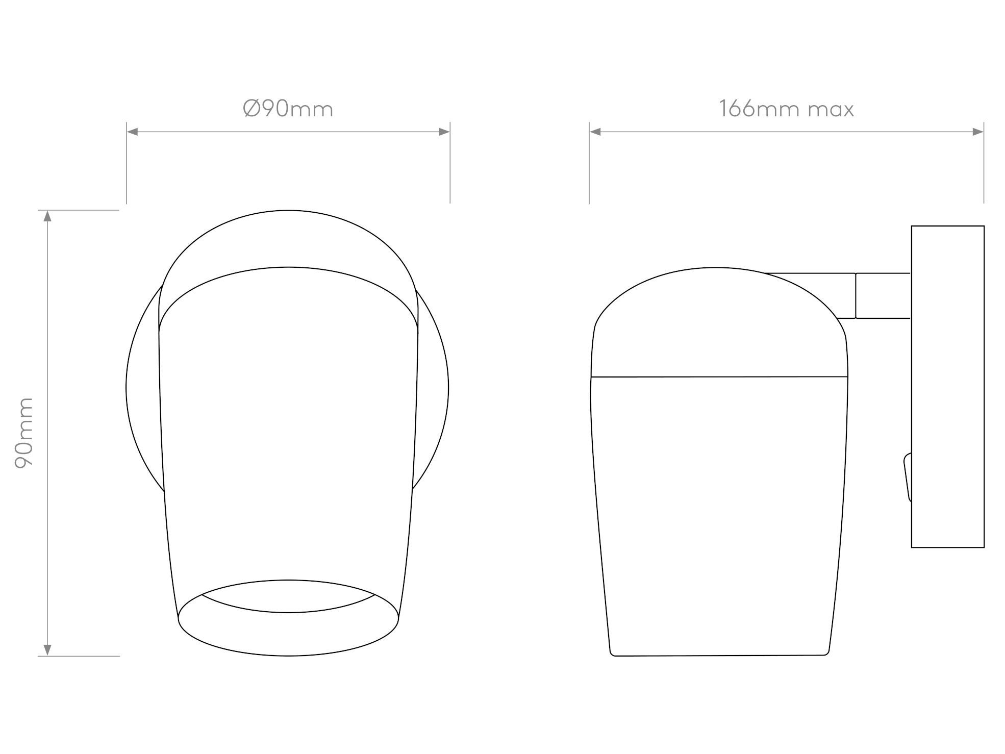 Регулируемый алюминиевый светодиодный настенный светильник Astro Lighting Koto ARCH-00118711 - Вид №2