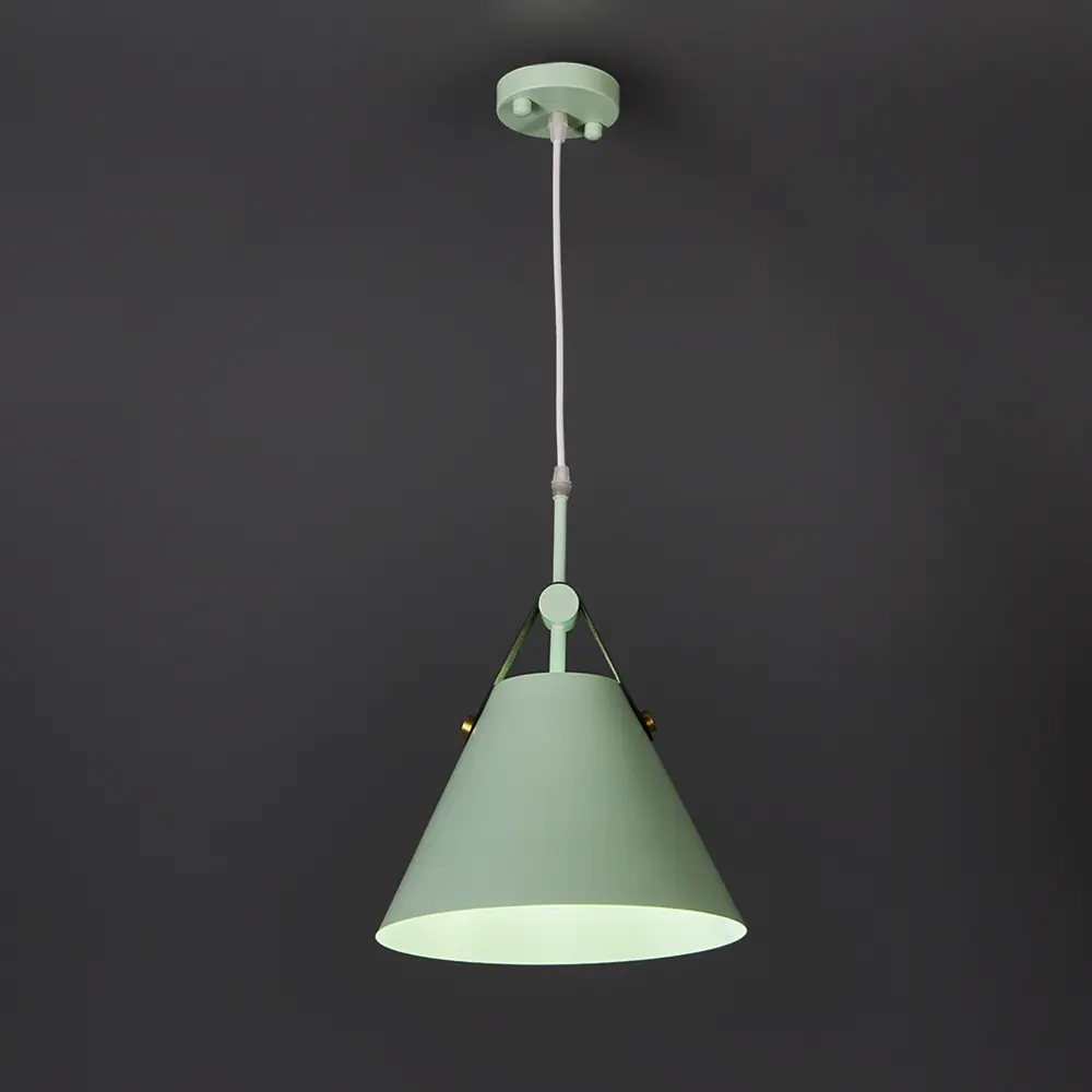 Подвесной светильник Lamplandia L1157-1 Decize Green 1xe27x40W STLM-2071994 - Вид №1