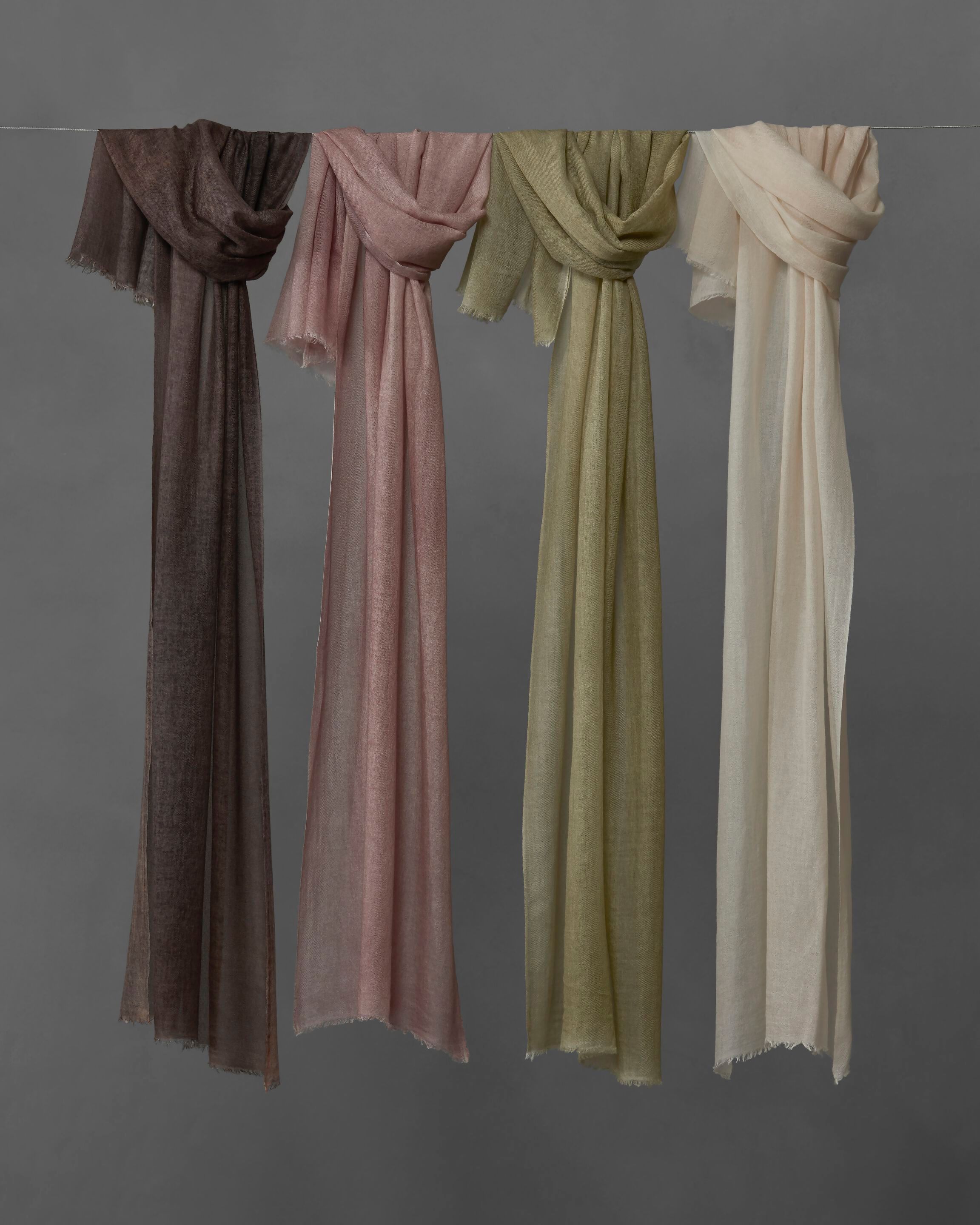 Кашемировый шарф Society Limonta PAL TWILL ARCH-00101737 - Вид №9