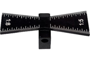 16577630 Шаблон для разметки соединения "Ласточкин хвост" 64x24 мм UTM-033D Uniq tool