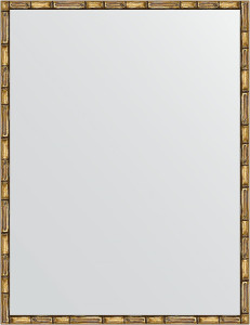 BY 0678 Зеркало в багетной раме - золотой бамбук 24 mm EVOFORM Definite