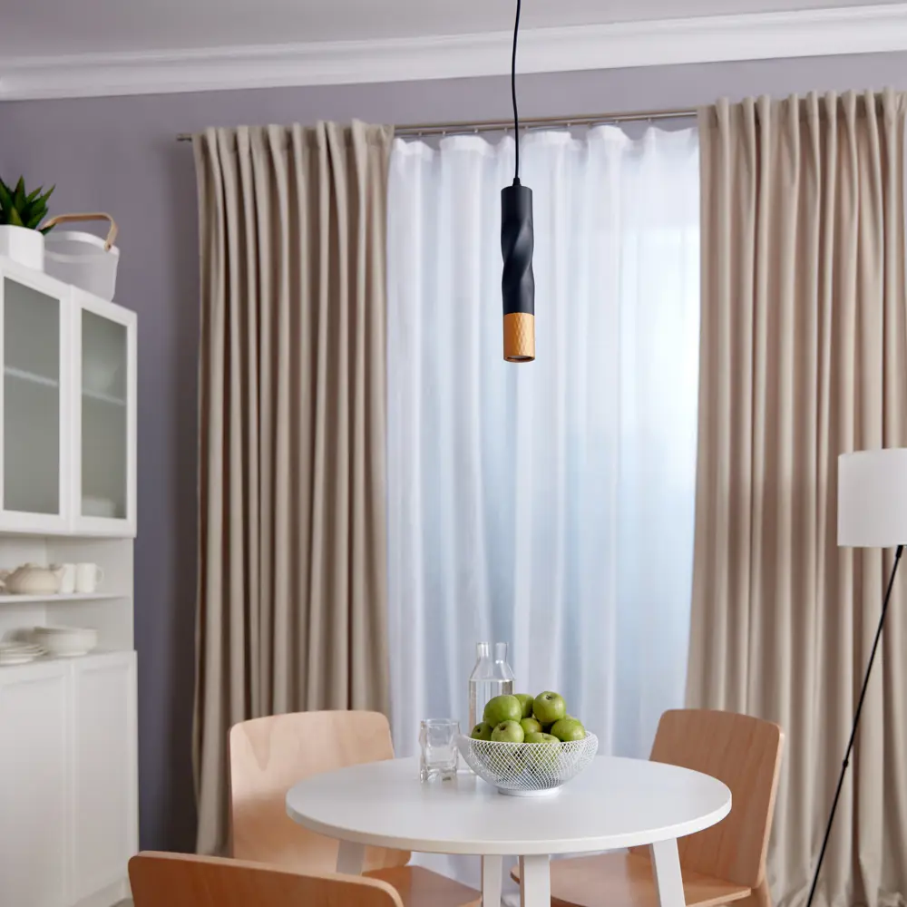 Светильник подвесной Sadr 1 лампа 2 м² цвет черный Arte Lamp STLM-2057808 - Вид №8
