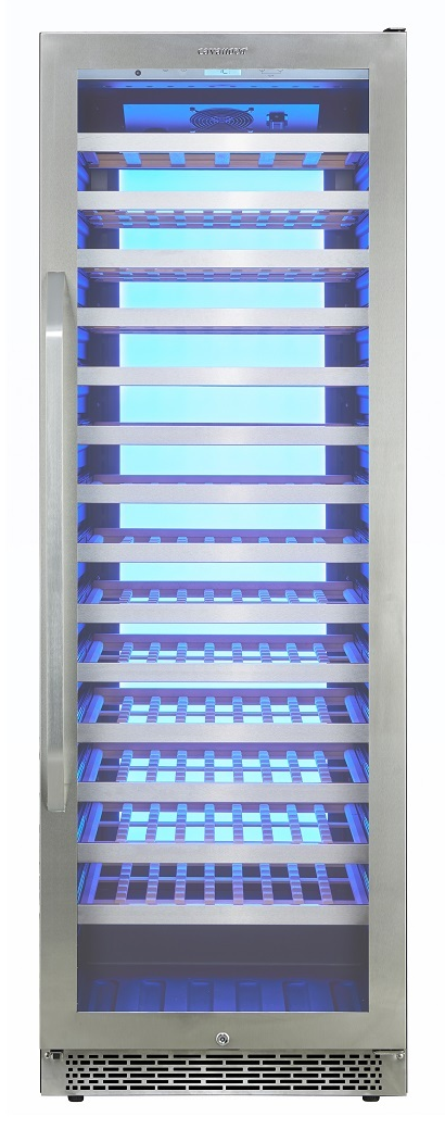 9189164 Винный шкаф Cavanova CV135-1TL серебристый STDN-0040358 - Вид №14