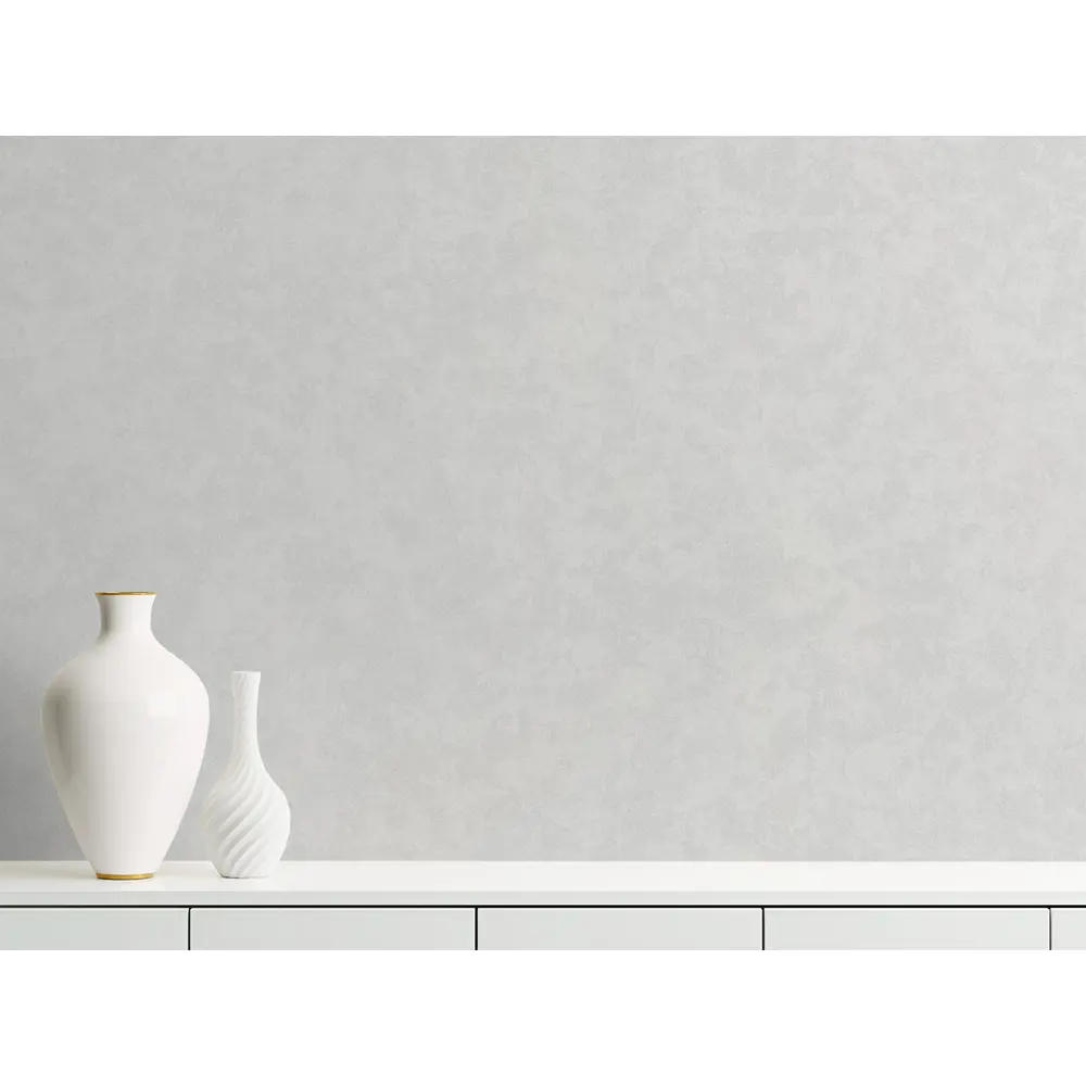 Флизелиновые обои Фрейя серые с эффектом штукатурки 89439255 Santreyd STLM-1584583 - Вид №3