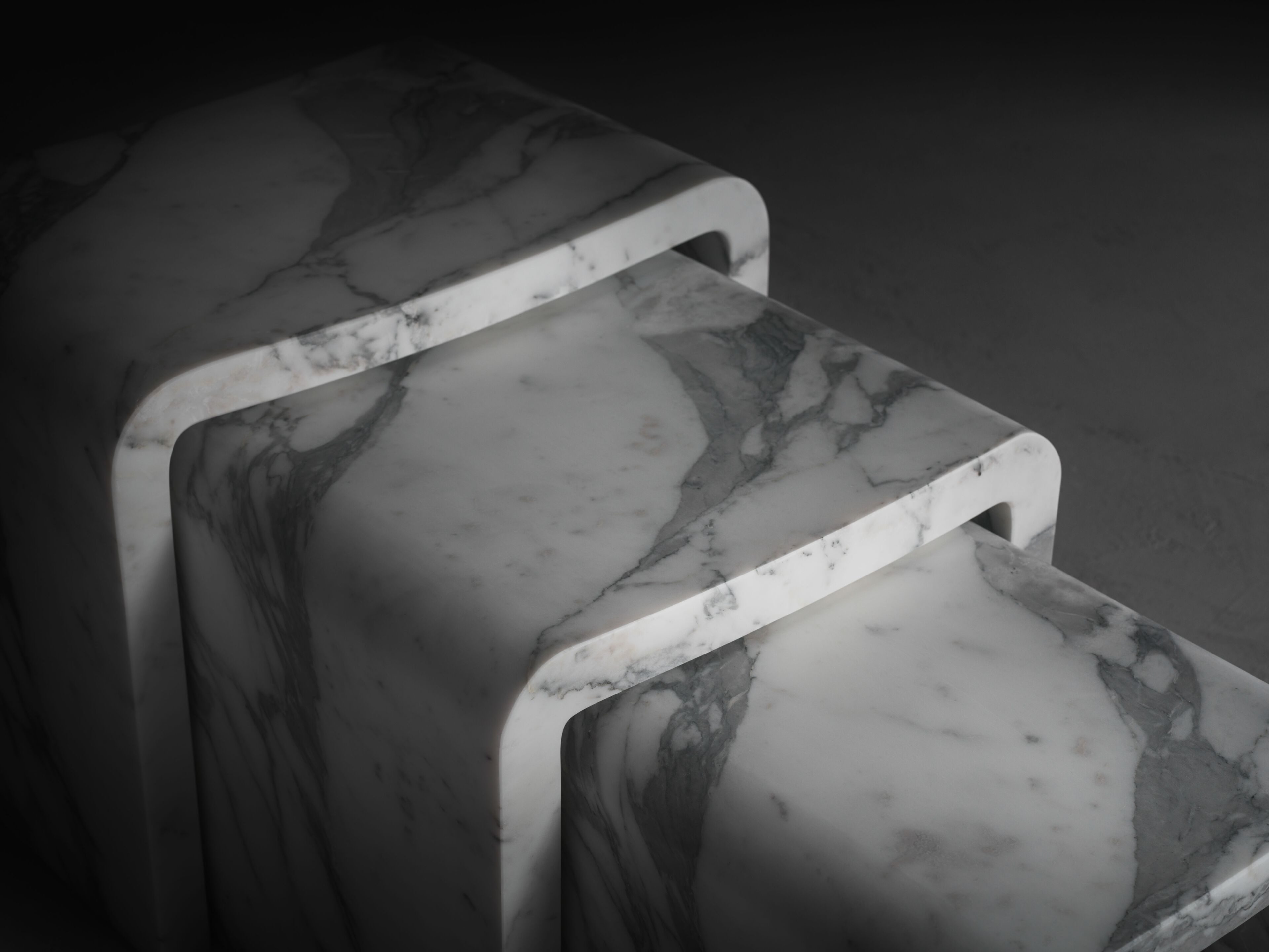 Мраморный табурет Kreoo STARS ARCH-00031934 - Вид №2