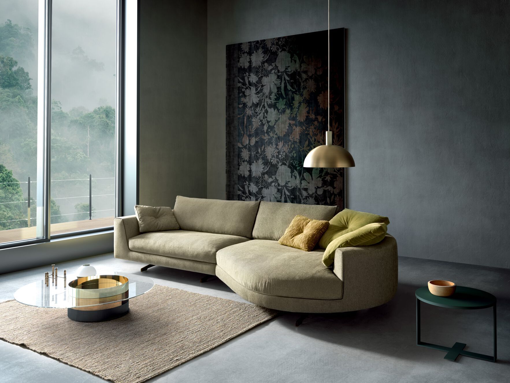 Секционный диван с полуостровом VALENTINI Эдуард новый ARCH-00037967 - Вид №3