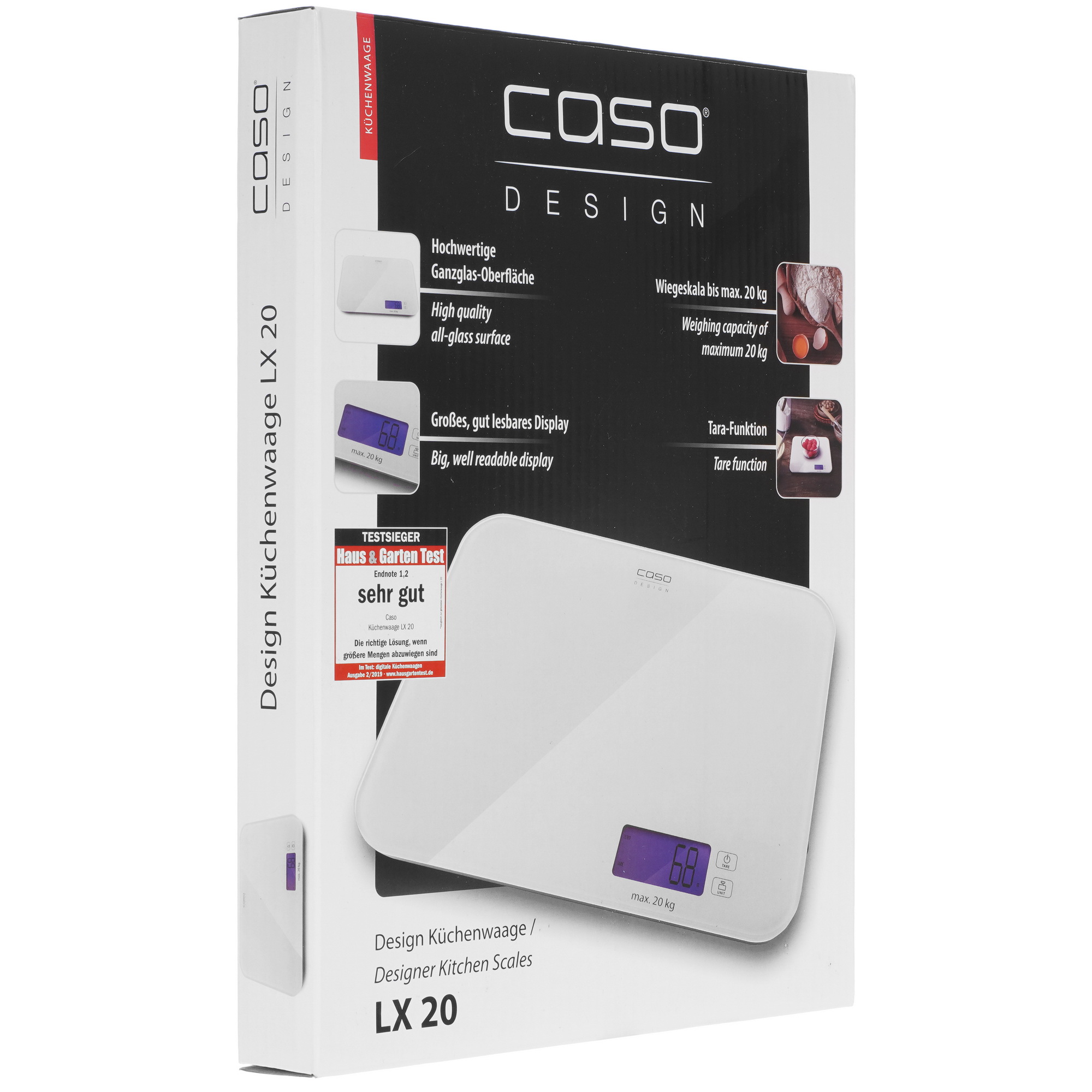 9908375 Кухонные весы CASO LX 20 белый STDN-0047424 - Вид №6