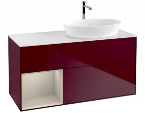 Villeroy&Boch Тумба под раковину Прямоугольная версия FA41HHHB Finion Peony Matt Lacquer