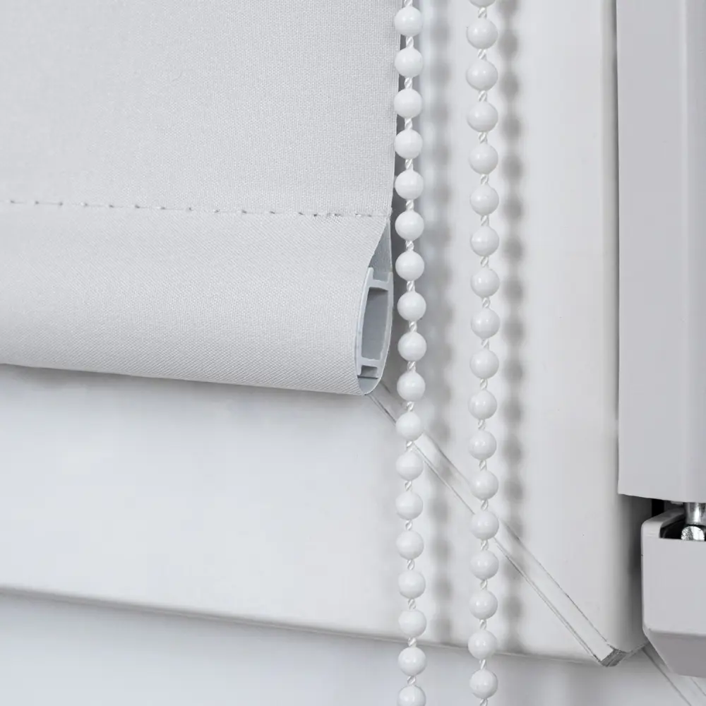 Рулонная штора блэкаут KREAFORTA Vorga 100x160 см белая STLM-2123095 - Вид №6