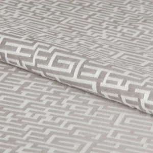 Ткань п/м жаккард «Узор» 280 см цвет серый