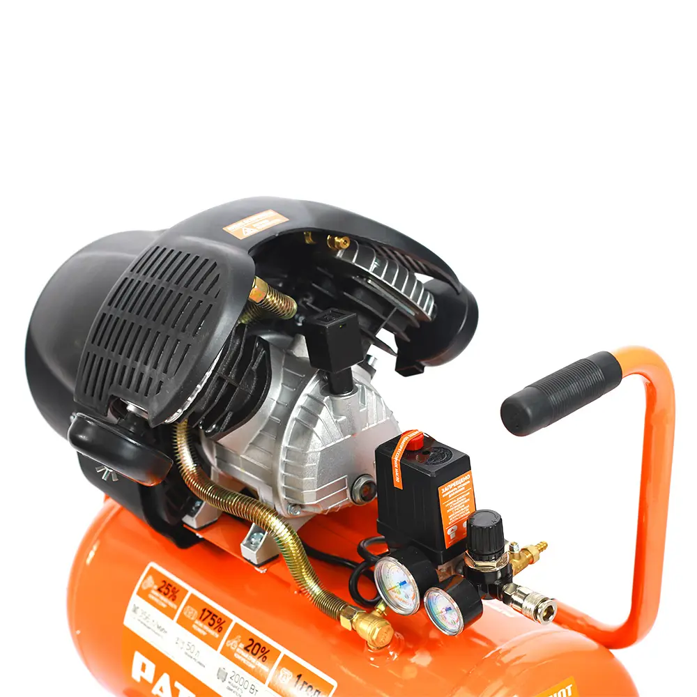 Масляный компрессор Patriot LRM 50-356CV - профессиональное решение для пневмоинструментов 81946433 STLM-0014423 - Вид №5