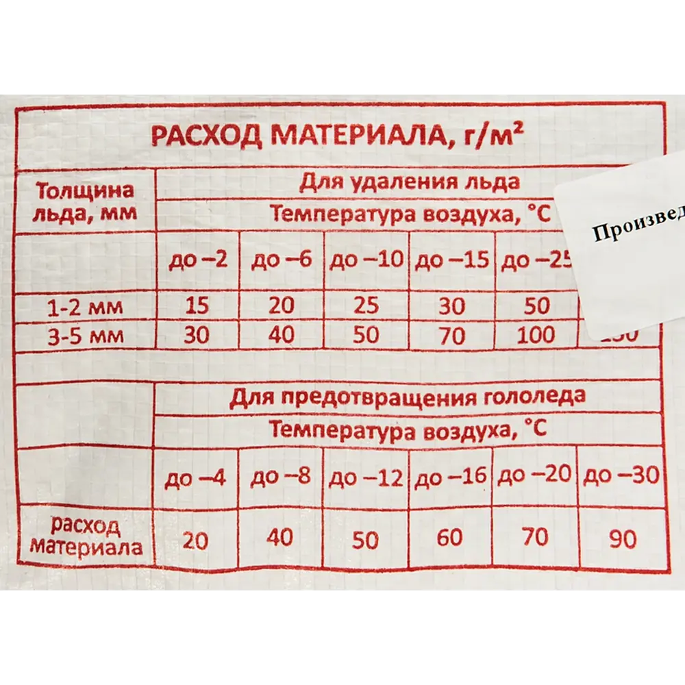 Средство для плавления льда Ультра 25 кг Santreyd STLM-2121181 - Вид №3