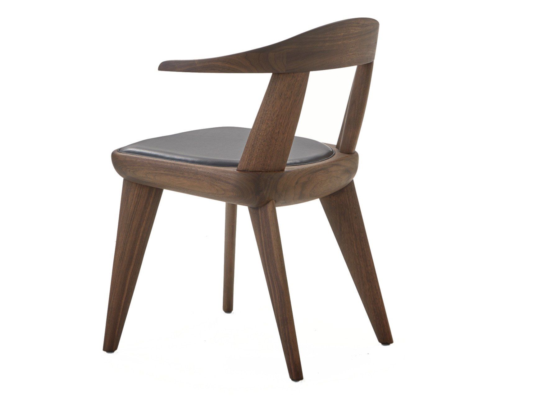 Стул из массива дерева с подлокотниками BassamFellows ARCH-00057896 - Вид №3