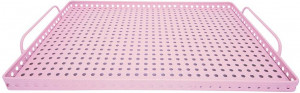 Поднос pale pink rectangular 35х50 см