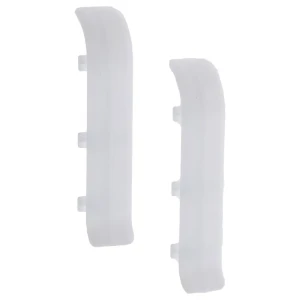 Соединитель для напольного плинтуса «Белый» 86 мм 2 шт.