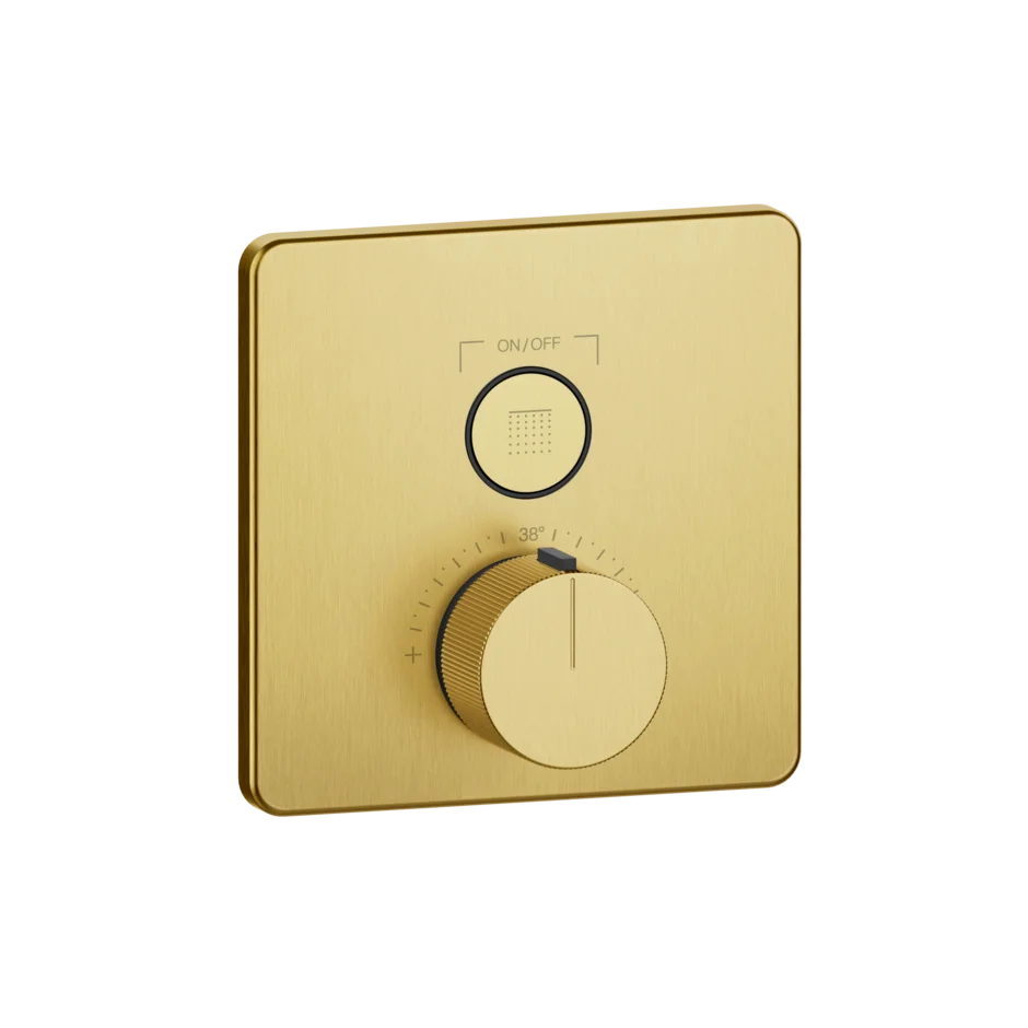 Смеситель для душа 38717 716 Gessi Hi-fi PVD С ЗОЛОТОЙ ЩЕТКОЙ 38717716