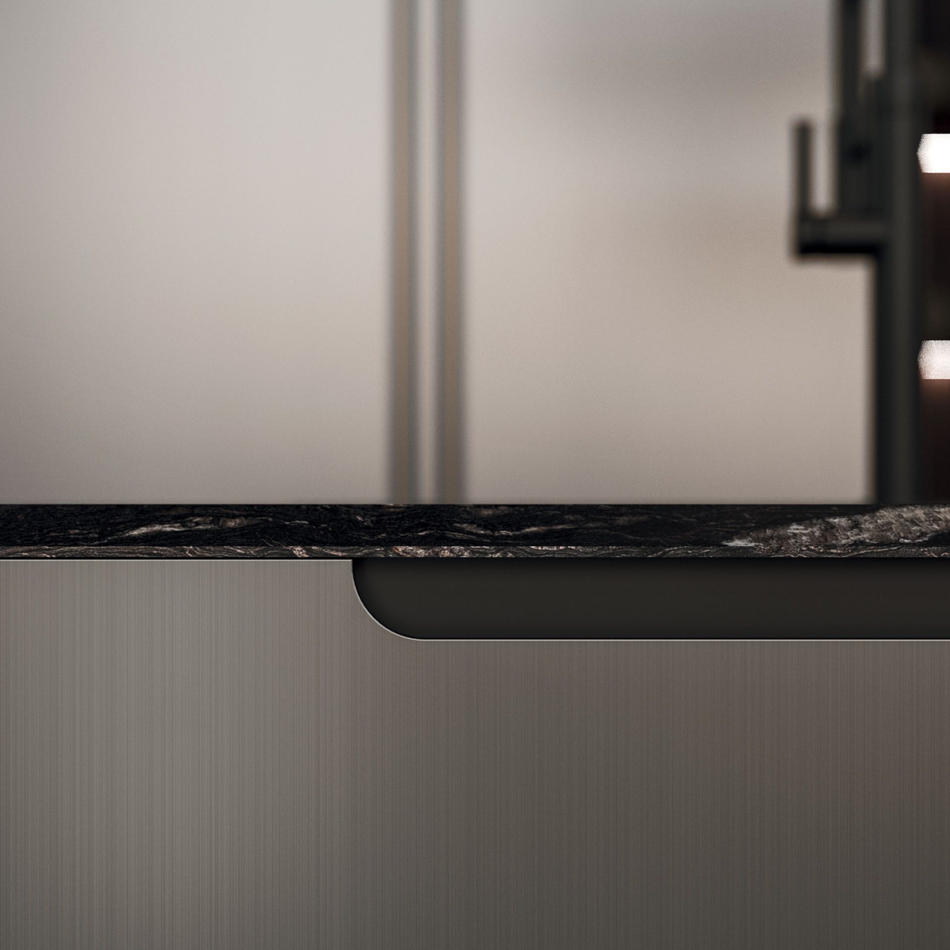 Встроенная кухня с островом Arrital Ak_Project ARCH-00142671 - Вид №4